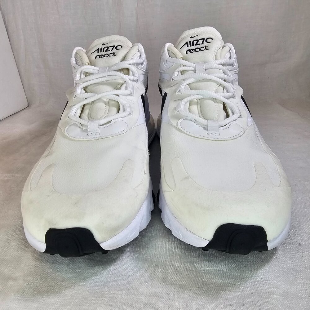 Nike Air Max 270 React Lightweight Sneaker US 10 CI3899-101 - Picture 5 of 10